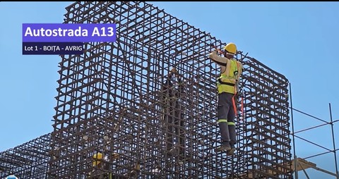 DRDP Braşov: Progres de peste 13% la nodul rutier de la Boiţa (Sibiu) de pe A13 - FOTO, VIDEO