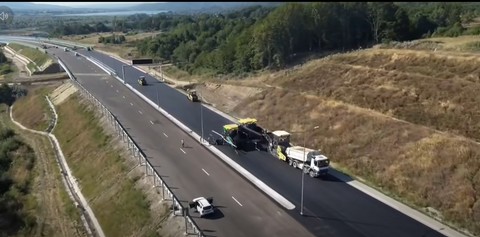 CNAIR: Stadiu de execuţie a lucrărilor de 95% pe secţiunea 4 Tigveni - Curtea de Argeş a Autostrăzii Sibiu-Piteşti (A1). Circulaţia s-ar putea deschide mai devreme, faţă de termenul contractual, februarie 2027