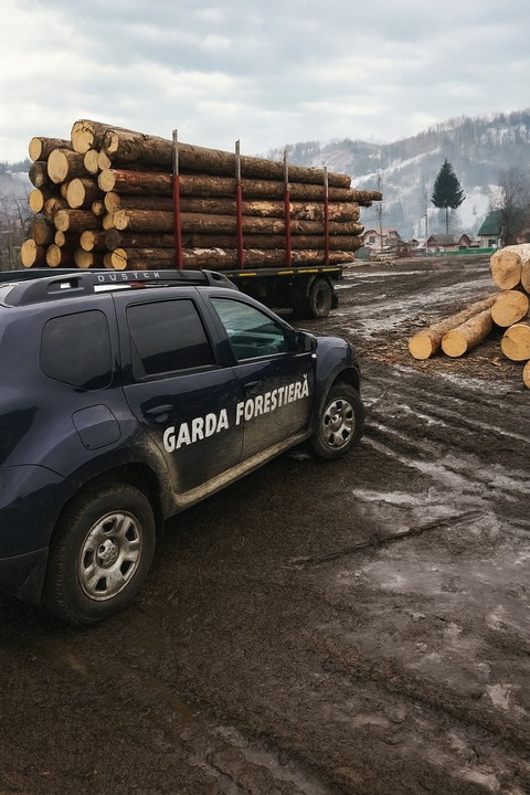 Ministrul interimar al Mediului anunţă ”una dintre cele mai mari zone de tăierii ilegale de arbori descoperite în ultimii ani de zile”: 5.000 de copaci într-o singură zonă din judeţul Braşov