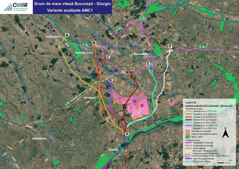 Horaţiu Cosma, secretar de stat în Ministerul Transporturilor: Şapte variante de traseu pentru Autostrada Bucureşti - Giurgiu, transmise de proiectant către CNIR. Licitaţia pentru construirea noului pod peste Dunăre trebuie urgentată
