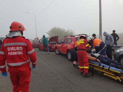 Bilanţul accidentului de pe A2 a ajuns la 4 morţi; o femeie a murit la Spitalul Floreasca 