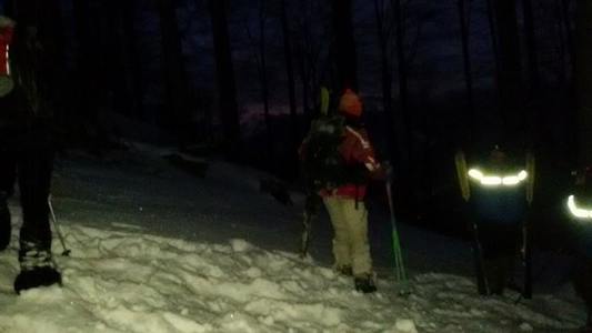 Hunedoara: Doi schiori rătăciţi în Masivul Vâlcan, salvaţi de jandarmi şi salvamontişti după o operaţiune de şase ore - FOTO