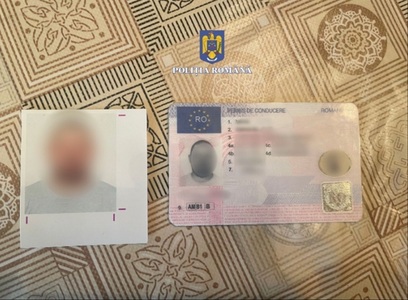 Mureş: Bărbat arestat preventiv sub acuzaţiile de înşelăciune şi fals, după ce timp de mai mulţi ani a falsificat permise de conducere şi atestate profesionale, pe care le vindea cu 1500 de euro

