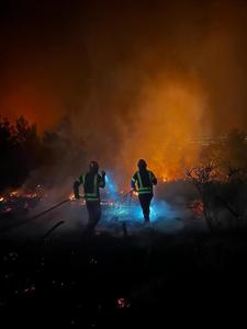 Intervenţii ale pompierilor români dislocaţi în Grecia în localităţile Aisymi, Leptokaria, Lefkimmi şi în zona Dadia
