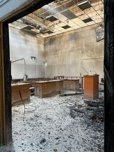 Activitatea Judecătoriei Cornetu, afectată în urma incendiului, se va desfăşura în cadrul Judecătoriei Buftea 