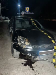 Suceava: Şofer beat, care a accidentat mortal un pieton şi a fugit de la locul faptei, prins după mobilizarea a zeci de poliţişti - FOTO
