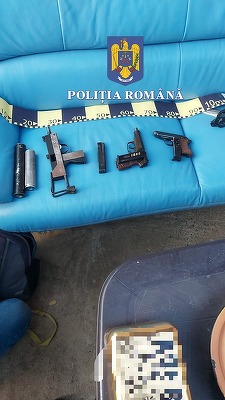 Aproape 1.400 de arme deţinute ilegal, confiscate în urma Operaţiunii Conversus, desfăşurată în 16 state UE şi condusă de Poliţia Română