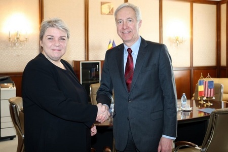 Sevil Shhaideh a avut o întâlnire cu ambasadorul SUA: România s-a angajat să rămână un aliat ferm şi responsabil 