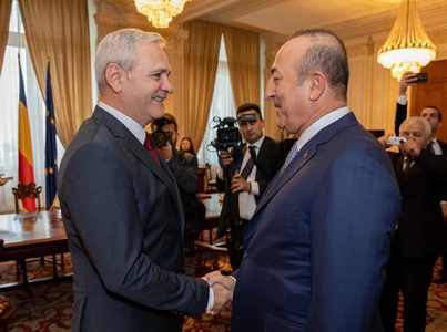 Dragnea, după întâlnirea cu ministrul de Externe turc: Este necesar să valorificăm în continuare Parteneriatul Strategic. Nivelul ridicat al balanţei comerciale şi cooperarea economică intensă demonstrează forţa relaţiei noastre bilaterale