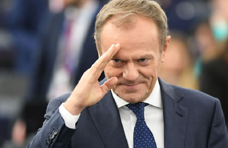 Donald Tusk a fost ales preşedintele Partidului Popular European, cu 93% dintre voturile exprimate, la Congresul partidului care are loc la Zagreb