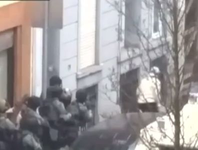Primele imagini ale raidului în care a fost capturat Salah Abdelsam, apărute în presa franceză. VIDEO
