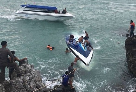 Thailanda: Trei cetăţeni străini decedaţi, după ce o şalupă s-a răsturnat în largul insulei turistice Koh Samui