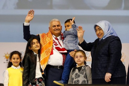 Turcia: Binali Yildirim a primit aviz favorabil din partea legislativului pentru programul de guvernare
