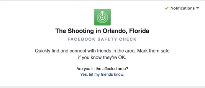 ATACUL armat din Orlando: Cel mai sângeros atac armat din istoria SUA, soldat cu 50 de morţi - Facebook a activat funcţia ”safety check”
