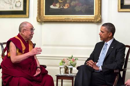 SUA: Dalai Lama va participa miercuri la o întâlnire cu preşedintele Obama