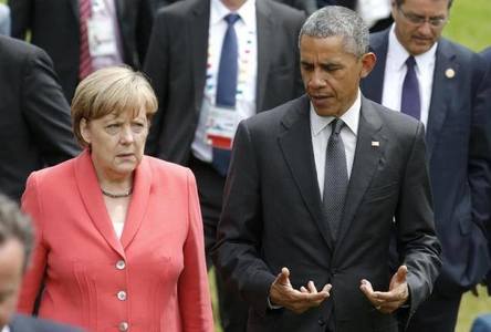 Obama îi cere Angelei Merkel să asigure tranziţia lină spre o relaţie apropiată cu Marea Britanie, după ieşirea din UE