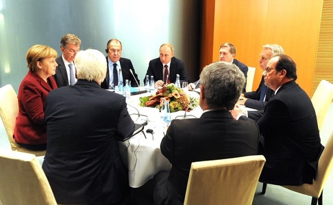 Putin, Hollande şi Merkel au făcut progrese în privinţa Ucrainei, dar nu şi în privinţa Siriei, la reuniunea de miercuri