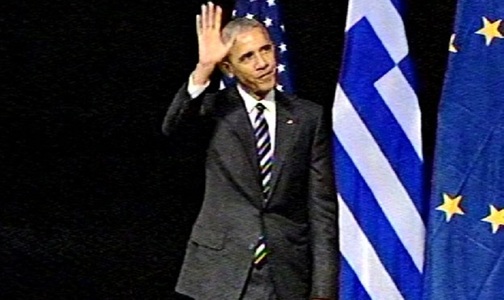 Obama le transmite de la Atena liderilor lumii că "oamenii trebuie să ştie că sunt auziţi" - VIDEO