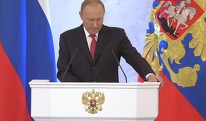 Putin dă vina pe problemele interne pentru încetinea ritmului creşterii economice a Rusiei