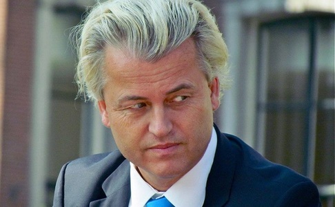 Wilders, condamnat pentru discriminare, vrea sa devină premier al Olandei