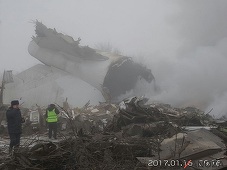 Bilanţul accidentului de avion din Kîrgîzstan a crescut la 37 de morţi