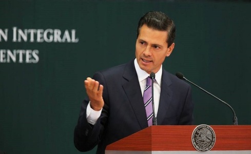 Preşedintele Enrique Pena Nieto susţine că mexicanii ”nu cred în ziduri”