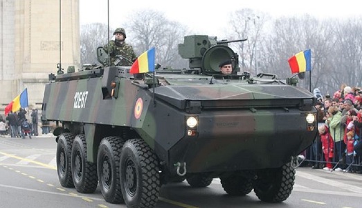 România a comandat un nou lot de vehicule blindate de tip Piranha III