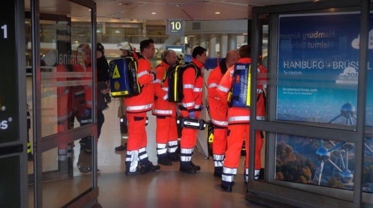 Germania: Intervenţie pe Aeroportul Hamburg după ce mai mulţi angajaţi s-au plâns de probleme respiratorii