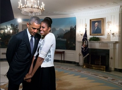 Barack Obama a revenit pe Twitter printr-un mesaj dedicat soţiei sale de Ziua Îndrăgostiţilor