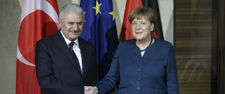 Yildirim anunţă că a avut o convorbire ”productivă” cu Merkel
