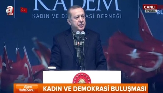 Erdogan asimilează anularea mitingurilor susţinătorilor săi în Gemania unor ”practici naziste”
