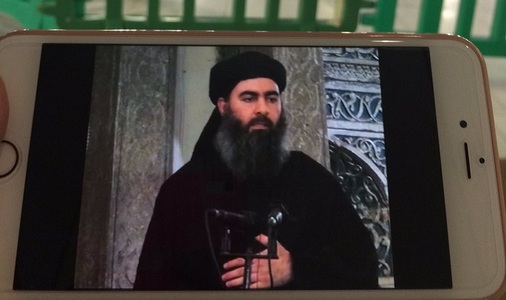 Liderul Statului Islamic Abu Bakr al-Baghdadi ar fi fugit de la Mosul