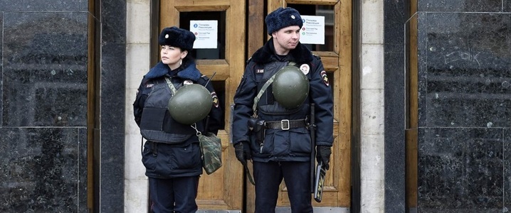 Şase suspecţi de terorism, dar fără legătură cu atacul de la Sankt Petersburg, reţinute în oraş