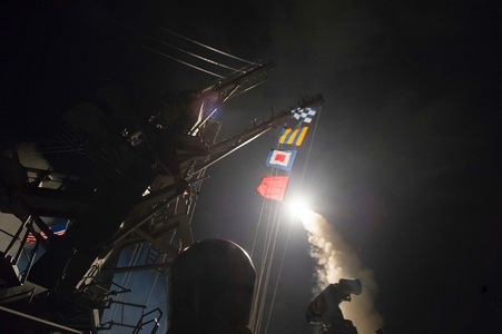 Pentagonul anunţă că rachetele de croazieră americane au distrus 20% din capacităţile aeriene ale regimului Assad