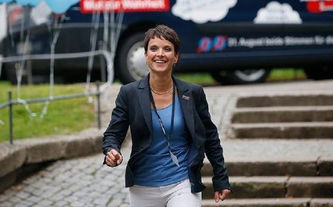Frauke Petry nu vrea să fie şefa campaniei AfD în alegerile legislative germane din toamnă