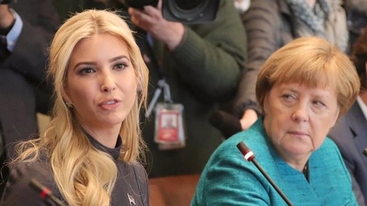 Ivanka Trump se întâlneşte săptămâna viitoare cu Merkel la un summit G20 al femeilor la Berlin