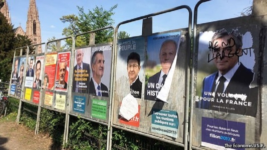 ANALIZĂ Campania electorală din Franţa a fost dominată de scandaluri fără precedent şi intrigi