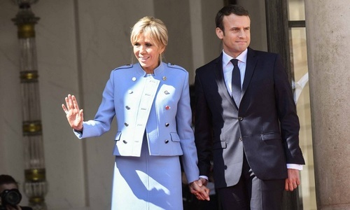 Cuplul Macron s-a instalat în apartamentele private de la Elysée
