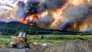Un român a fost arestat în Italia pentru un incendiu într-un parc naţional