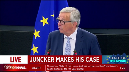 ”Europa are o responsabilitate colectivă” faţă de îmbunătăţirea situaţiei în centrele pentru migranţi din Libia, afirmă Juncker