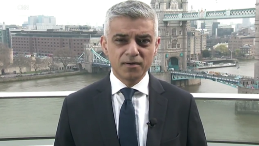 Londra ”nu va fi niciodată intimidată sau înfrântă de terorism”, afirmă primarul Sadiq Khan; un martor ocular povesteşte incidentul