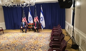 Trump îşi exprimă, într-o întâlnire cu Netanyahu la ONU, susţinerea ”absolută” faţă de o pace israeliano-palestiniană