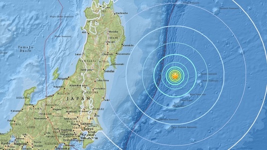 Cutremur cu magnitudinea de 6,1 în largul coastelor de est ale Japoniei