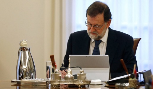 Rajoy îi cere lui Puigdemont, în baza articolului 155 din Constituţie, să clarifice dacă a declarat independenţa Cataloniei -VIDEO