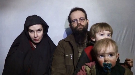 Cinci membri ai unei familii nord-americane ţinuţi ostatici de talibani afgani, eliberaţi de armata pakistaneză