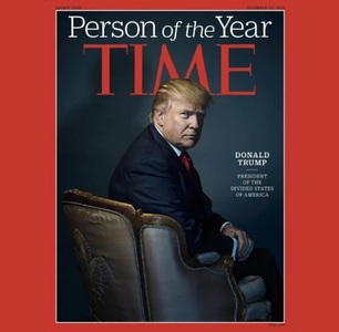 Donald Trump susţine că a refuzat să fie numit de revista Time „Persoana Anului” 2017