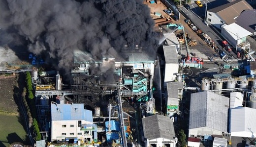 Un mort şi cel puţin 11 răniţi în Japonia, în urma unei explozii la o uzină chimică