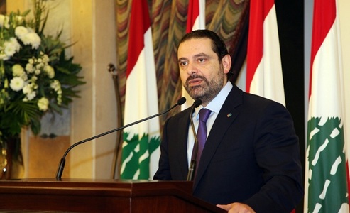 Saad Hariri îşi retrage demisia din funcţia de premier
