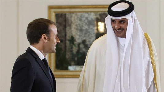 Macron încheie contracte în valoare de peste zece miliarde de euro în Qatar privind, între altele, 12 Rafale, 50 Airbus şi metroul din Doha