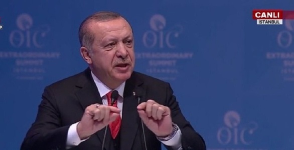 Trump are o ”mentalitate sionistă”, acuză Erdogan după summitul OCI de la Istanbul